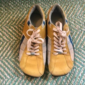 Diesel Aquila yellow blue size 7 women’s shoes